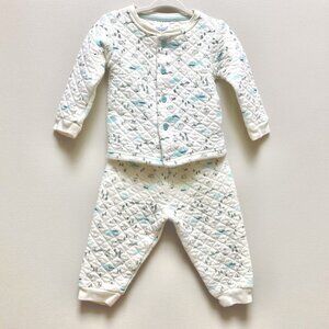 Quilted Baby Matching Set - Woodland